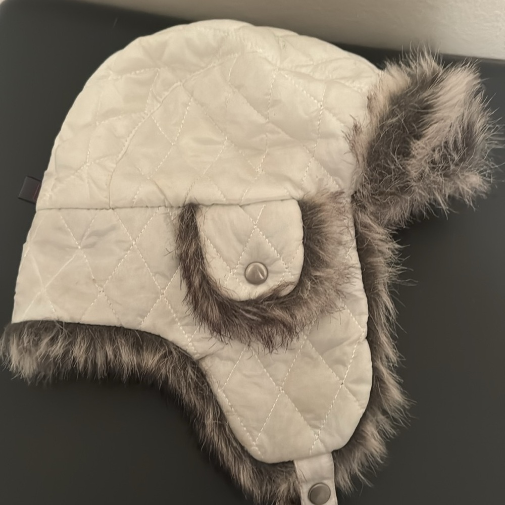REI Aviator Winter Hat Faux Fur Warm 4-7 years old